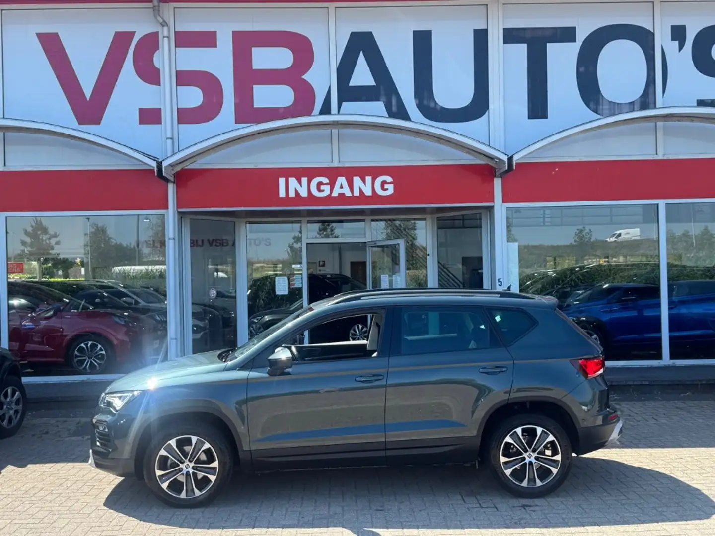 SEAT Ateca 1.0 TSI LED AIRCO TREKHAAK LMV NAVI CARPLAY LMV Groen - 2