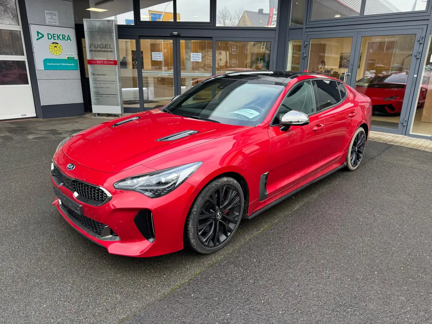 Kia Stinger 2.0 TGDI GT-Line 2WD Navi|HuD|LED Roşu - 2