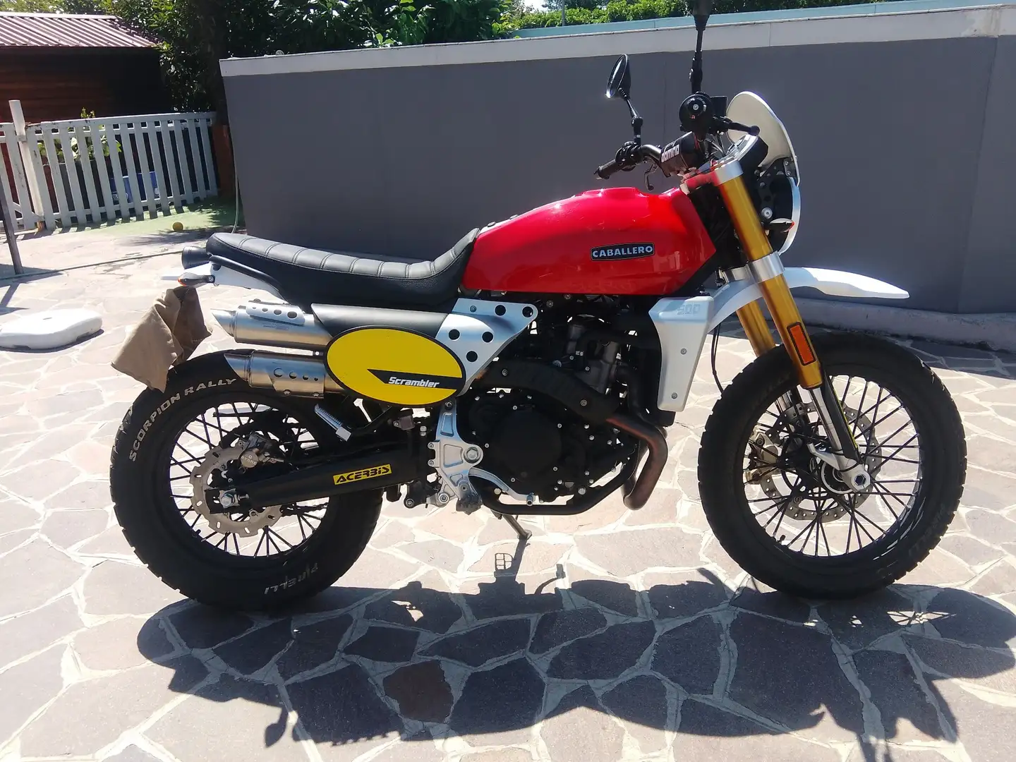 Fantic Caballero 500 scramble Rosso - 1