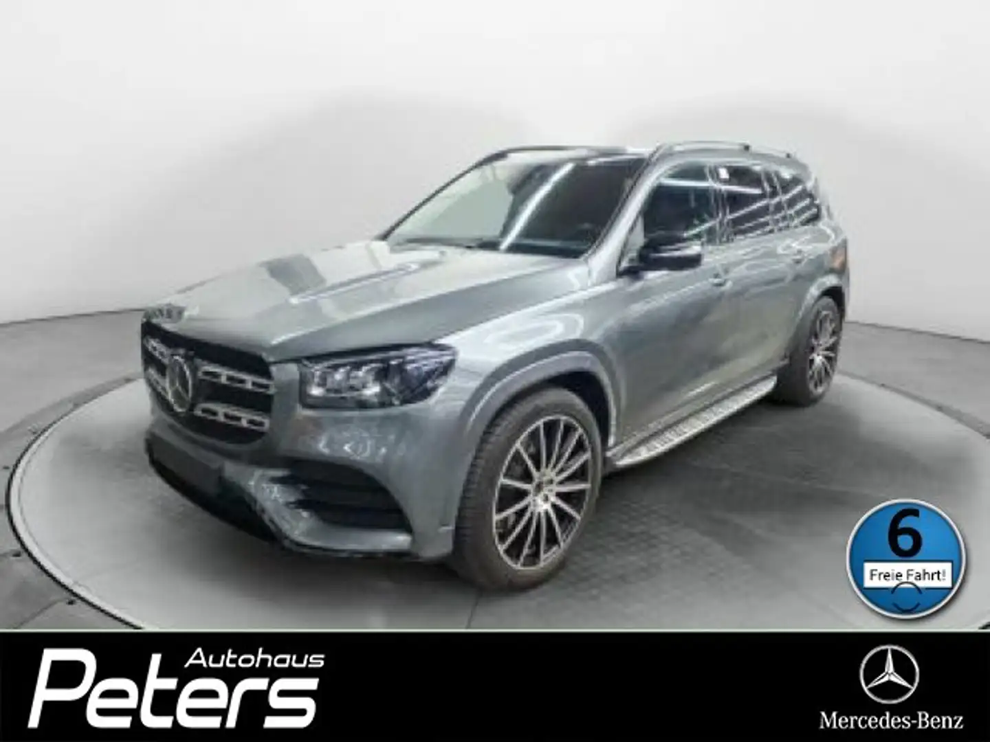 Mercedes-Benz GLS 400 GLS 400 d AMG Night 4Matic AHK/HUD/Pano/Memor/Stdh Grau - 1