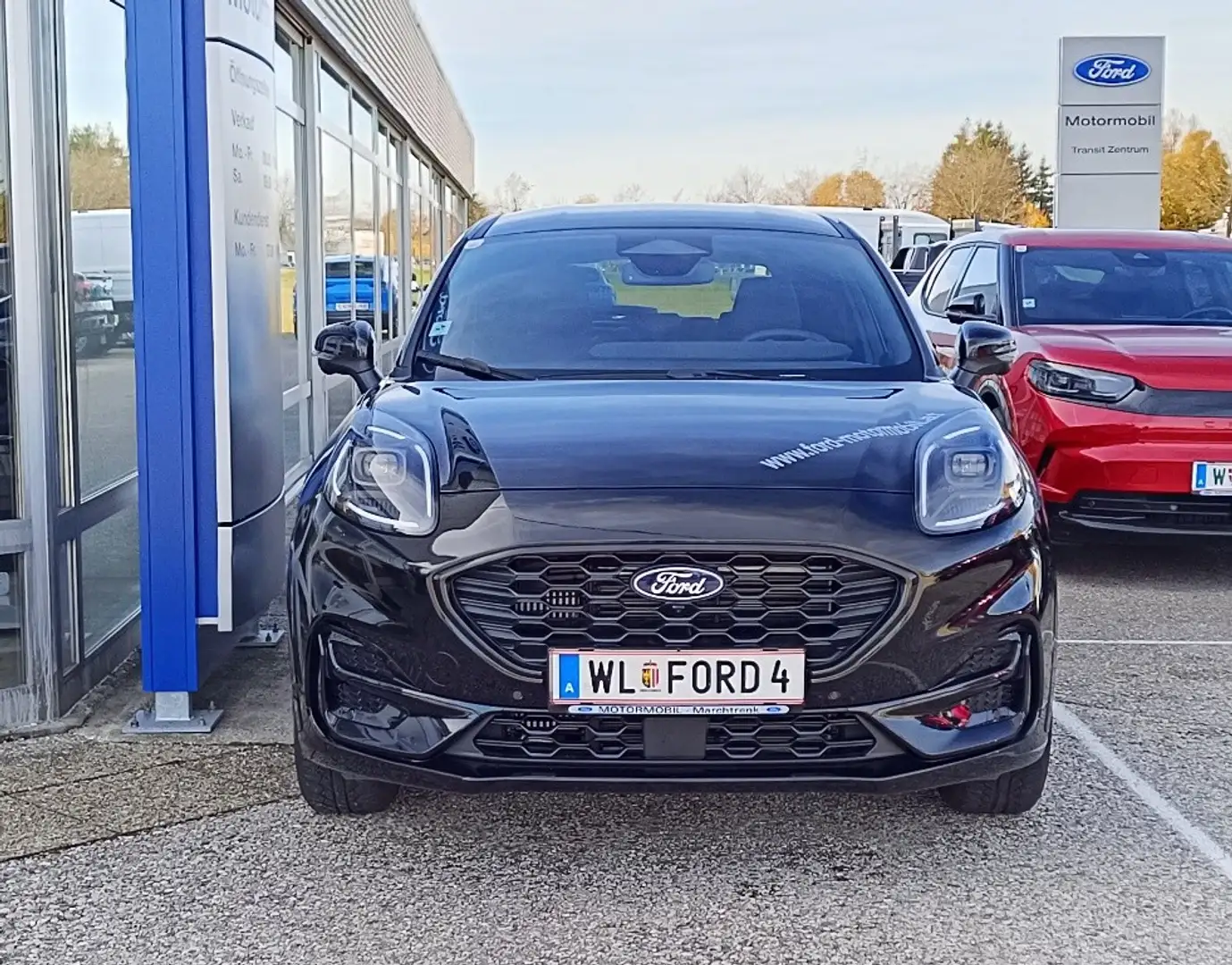 Ford Puma 1,0 EcoBoost Hybrid ST-Line X Schwarz - 2