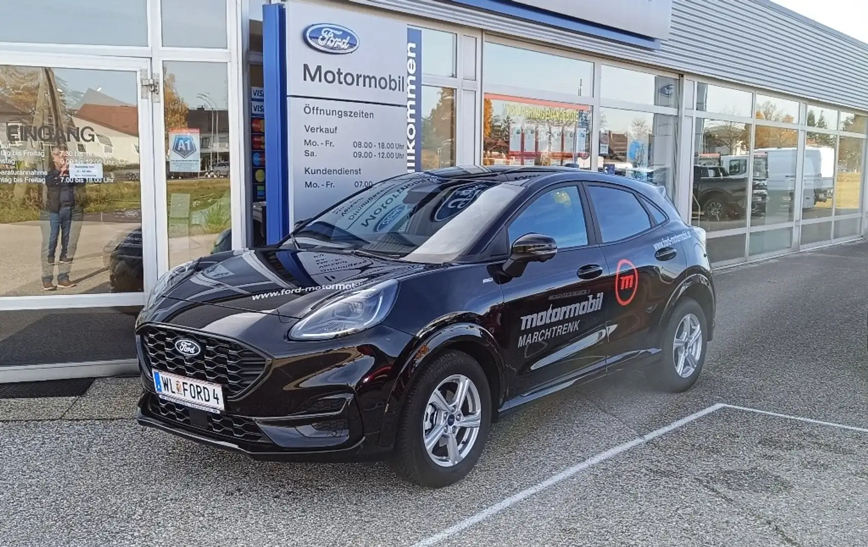 Ford Puma 1,0 EcoBoost Hybrid ST-Line X Schwarz - 1