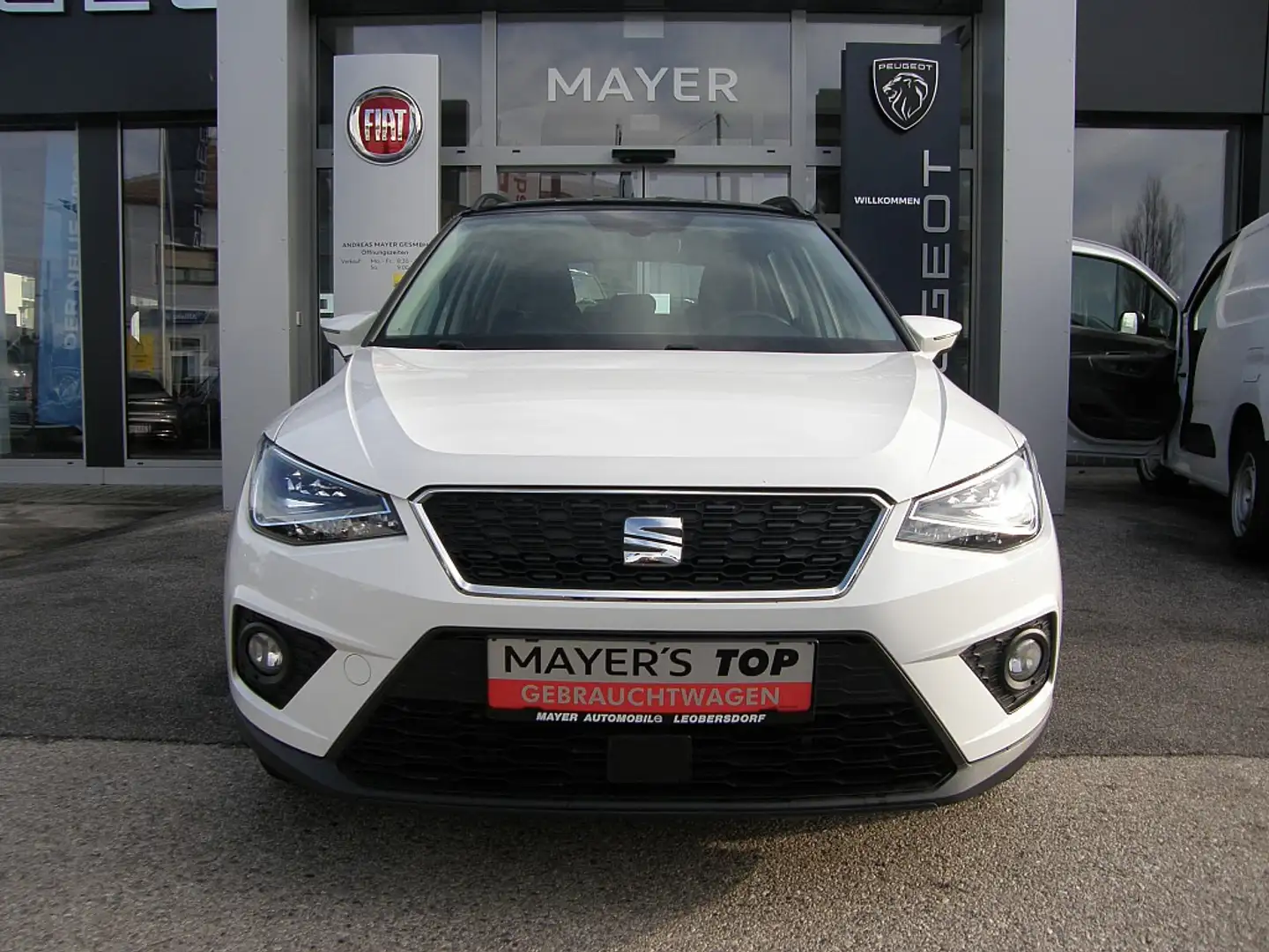 SEAT Arona 1,0 Eco TSI Style Blanc - 2