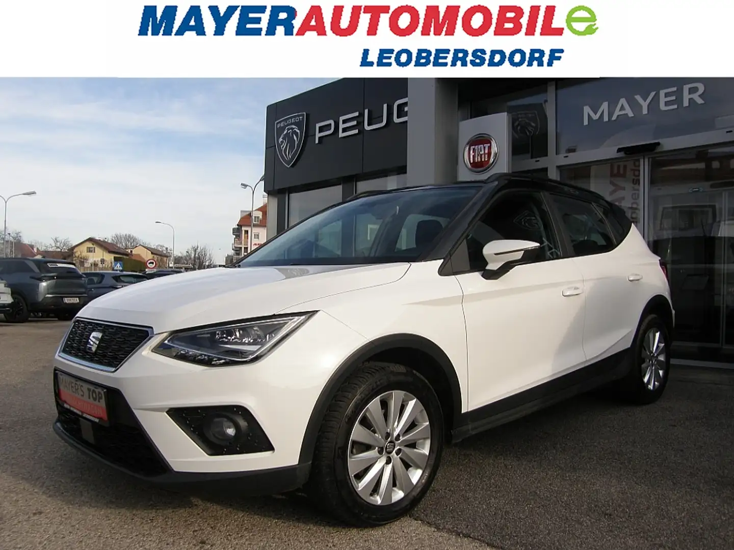 SEAT Arona 1,0 Eco TSI Style Blanc - 1