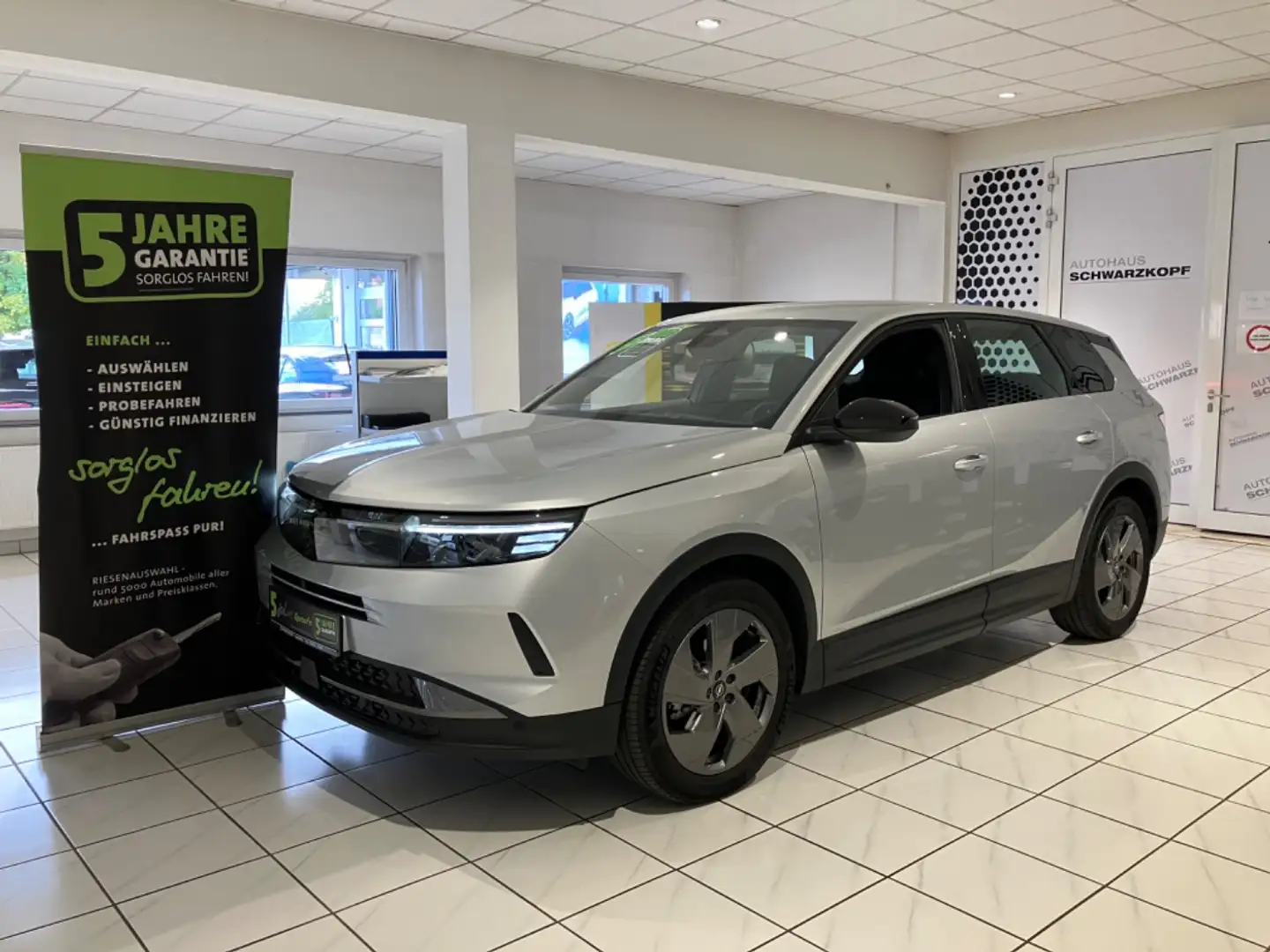 Opel Grandland 1.2 Fin. ab 2,99% Rückfahrkamera Silber - 2