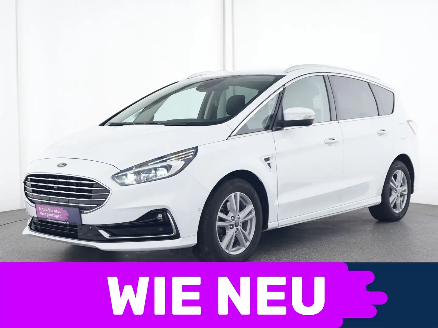 Ford S-Max Titanium Navi|CarPlay|Kamera|SHZ|PDC|LED Weiß - 1