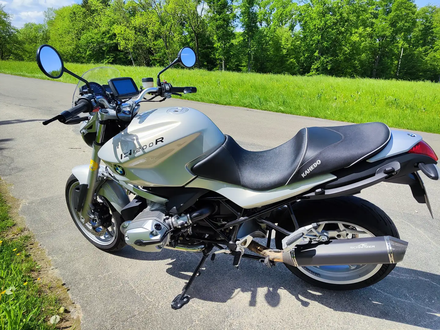 BMW R 1200 R Argent - 2