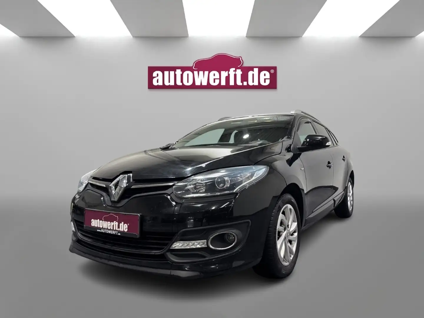 Renault Megane 3 Grandtour Limited Aut. NAVI SHZ KLIMAAUT DELUXE Negro - 1