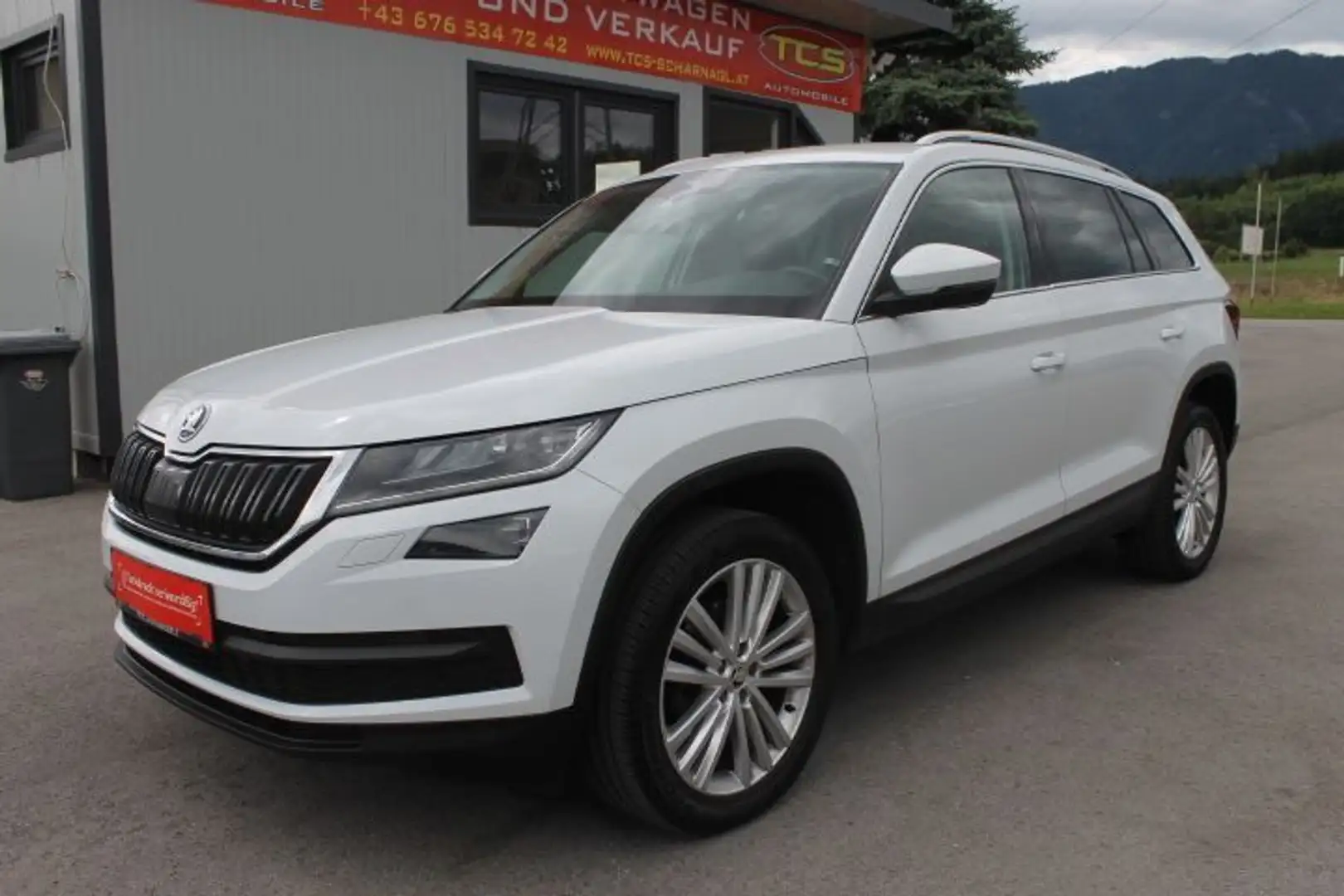Skoda Kodiaq 2,0 TDI SCR 4x4 Style DSG Weiß - 1