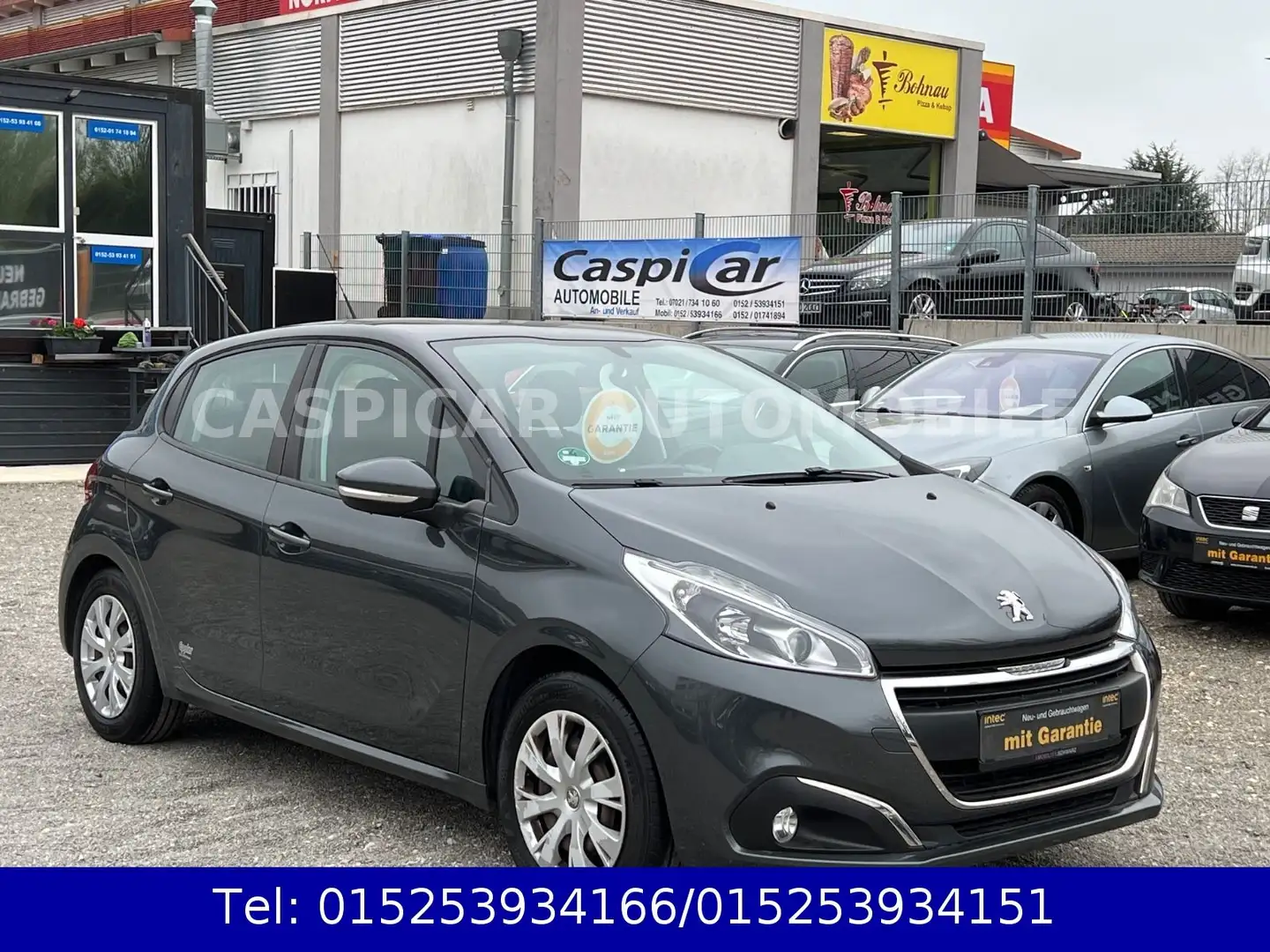 Peugeot 208 1,2 VTI Active,KLIMA,SHZ,PDC,8 FACH BEREIFT,EURO-6 Grau - 1