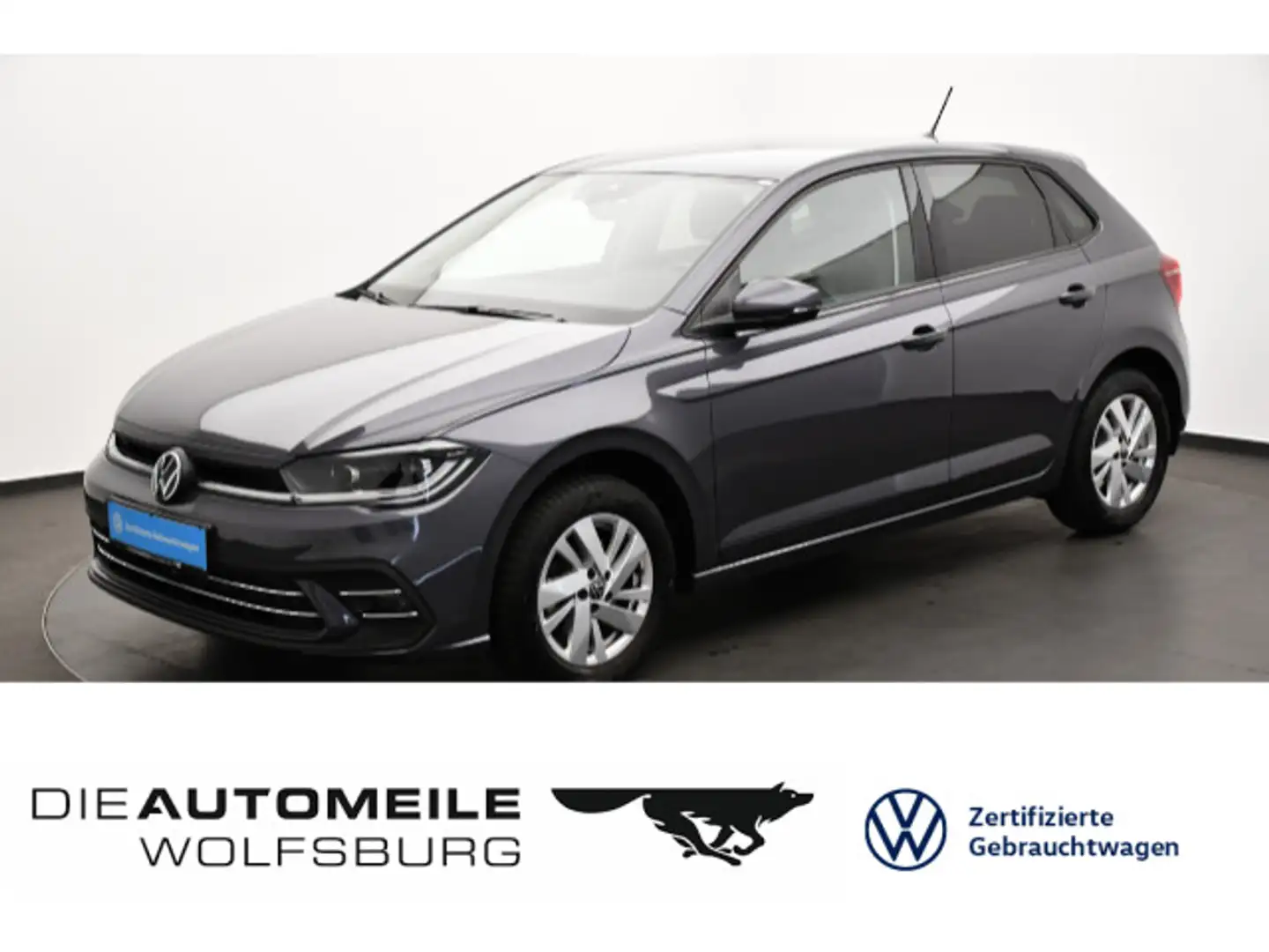 Volkswagen Polo VI 1.0 TSI DSG Style Tacho/Einparkhi/Matrix Grau - 1