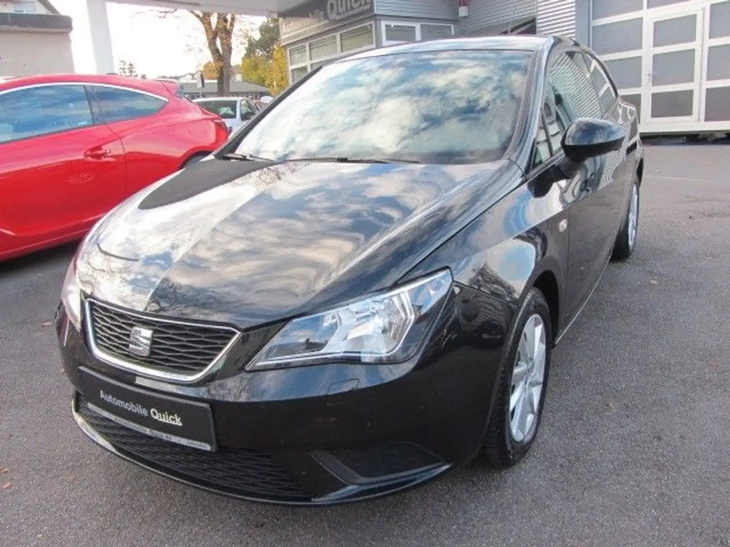 SEAT Ibiza SC Style Salsa Klimaaut Sitzheiz Temp Navi Schwarz - 2