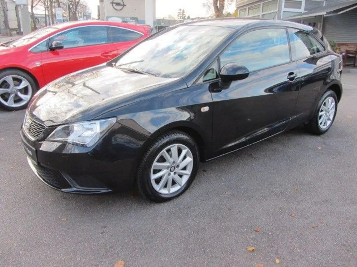 SEAT Ibiza SC Style Salsa Klimaaut Sitzheiz Temp Navi Schwarz - 1