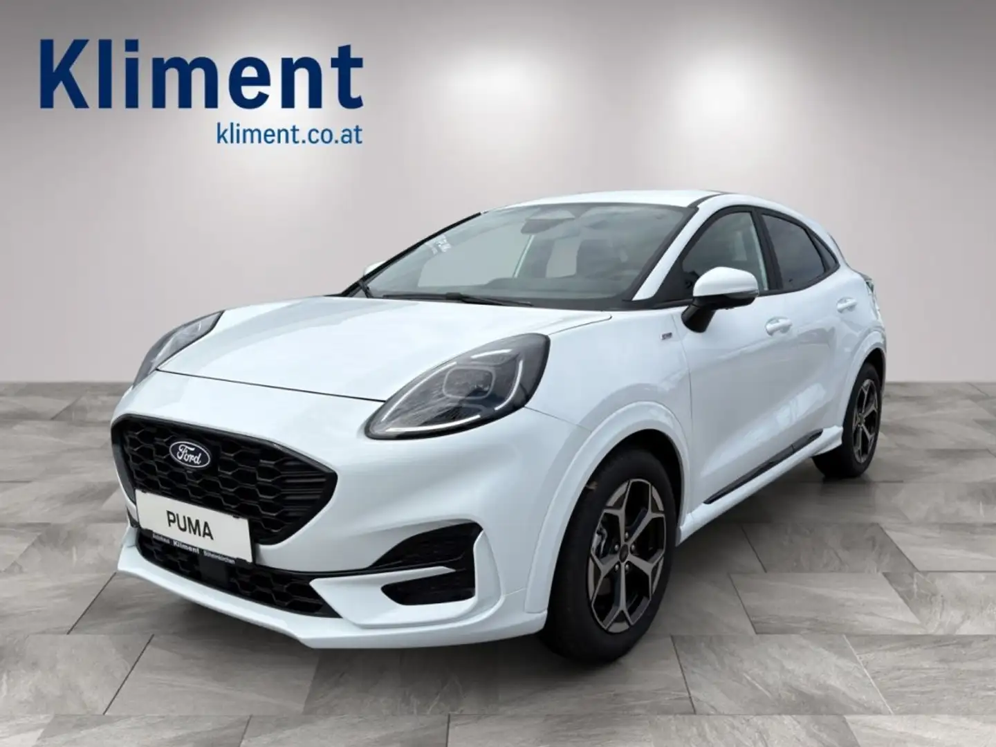 Ford Puma 1,0 EcoBoost Hybrid ST-Line Weiß - 1