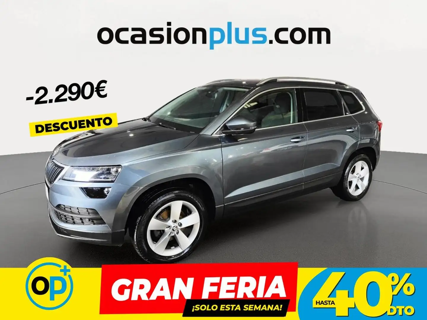 Skoda Karoq 1.6TDI AdBlue Ambition Gris - 1