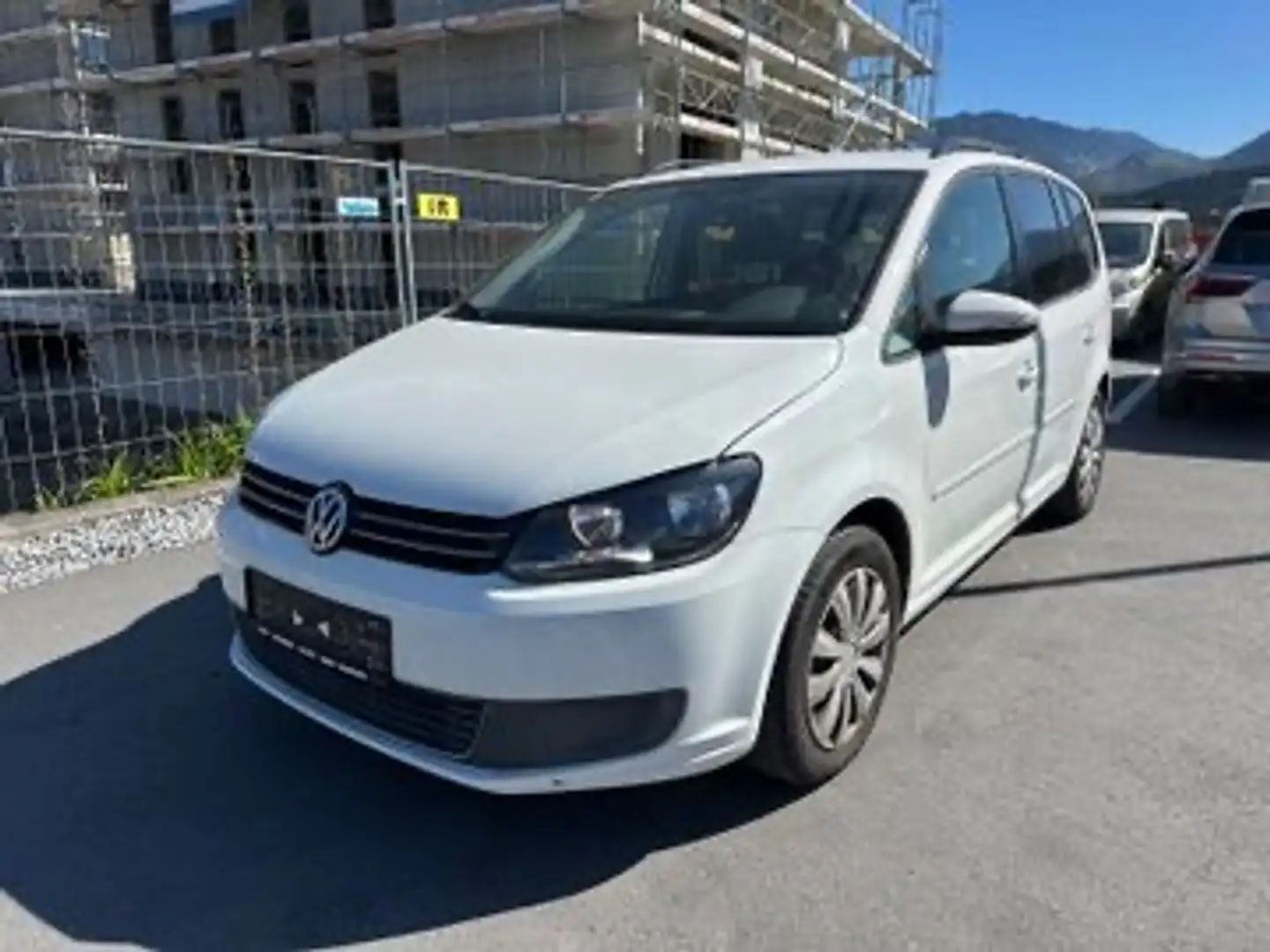 Volkswagen Touran 1.6 TDI DPF BlueMotion 7 Plätze Euro 5 EXPORT Weiß - 1