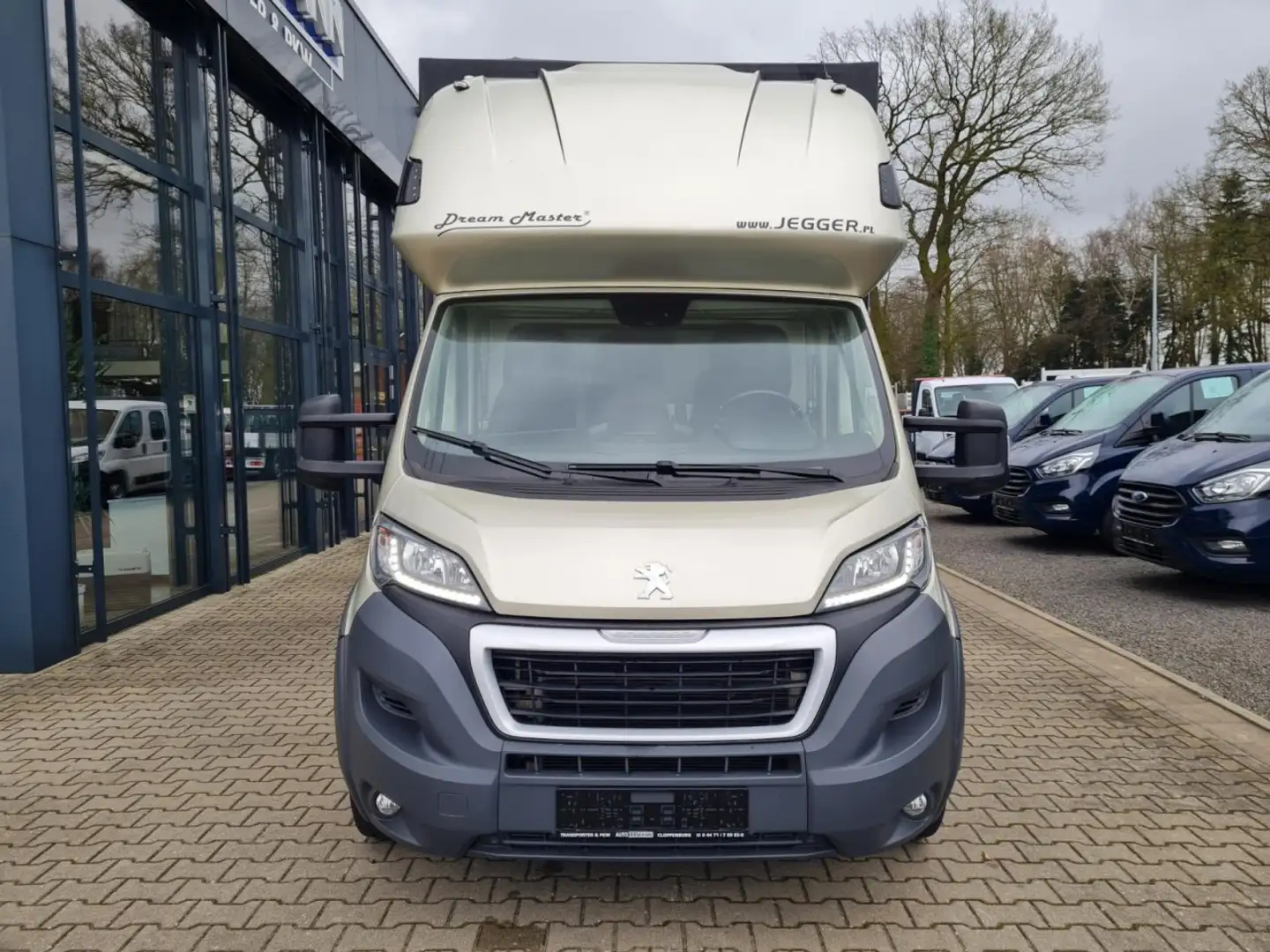 Peugeot Boxer Pritsche L4 Schiebe Plane Schlafkab Luftfede Silber - 2