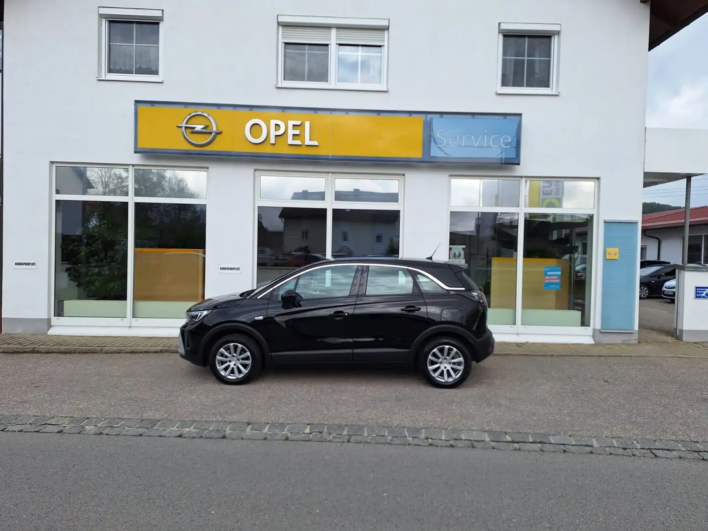 Opel Crossland 1.2 Automatik Elegance Schwarz - 1