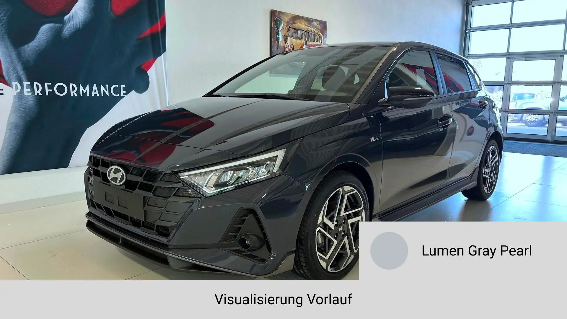 Hyundai i20 N Line 1.0 T-GDI DCT 73 kW (100 PS) Lenkradheiz... Grau - 1