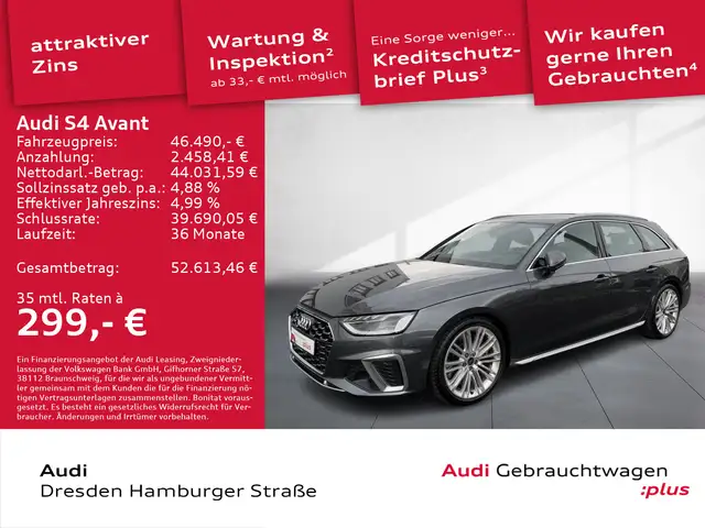 Audi S4 3.0 TDI quattro Matrix Navi Head-up