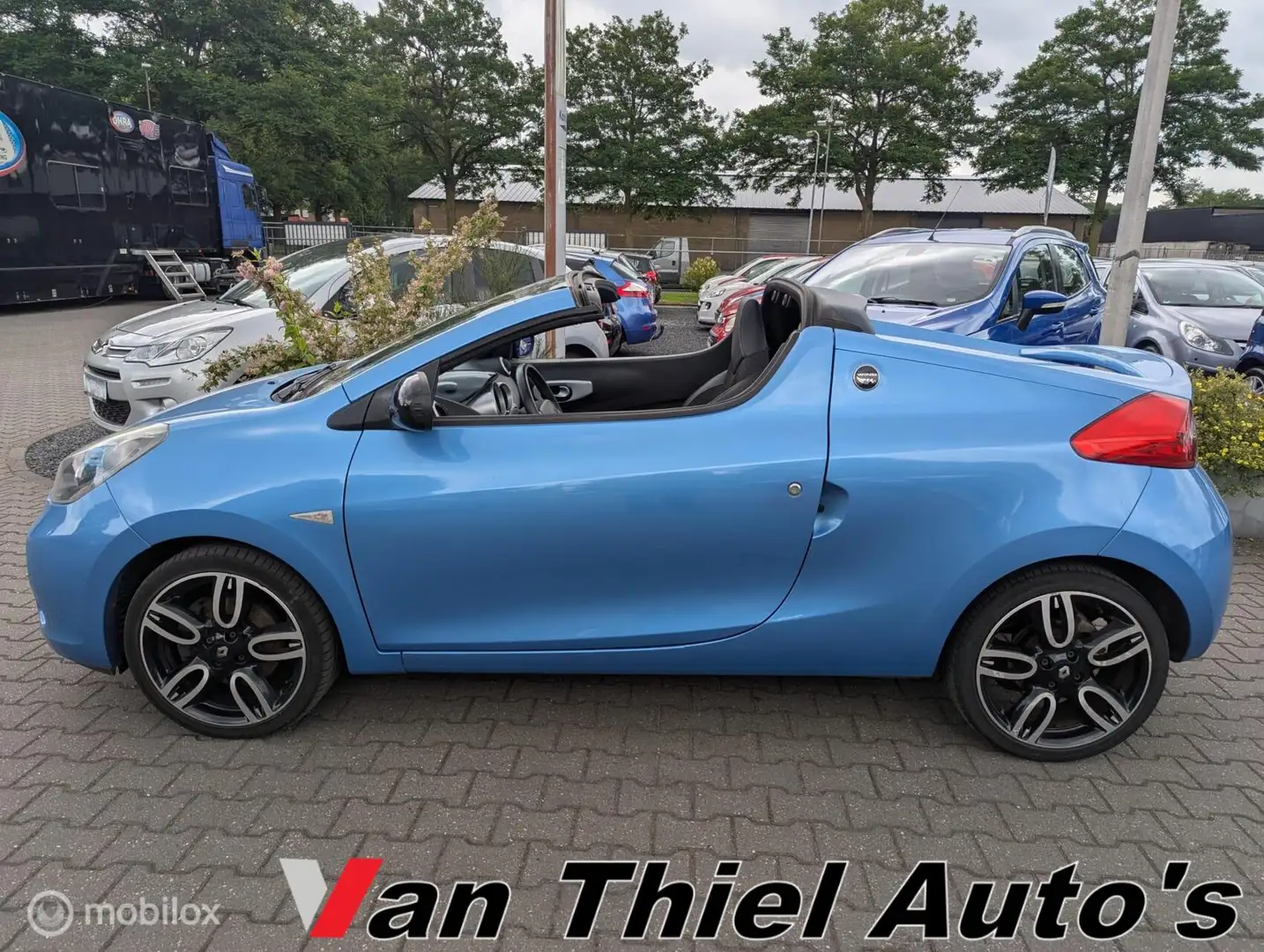 Renault Wind 1.2 TCE Dynamique airco Bleu - 2