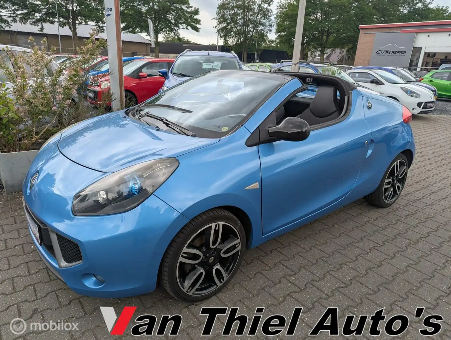 Renault Wind 1.2 TCE Dynamique airco Bleu - 1