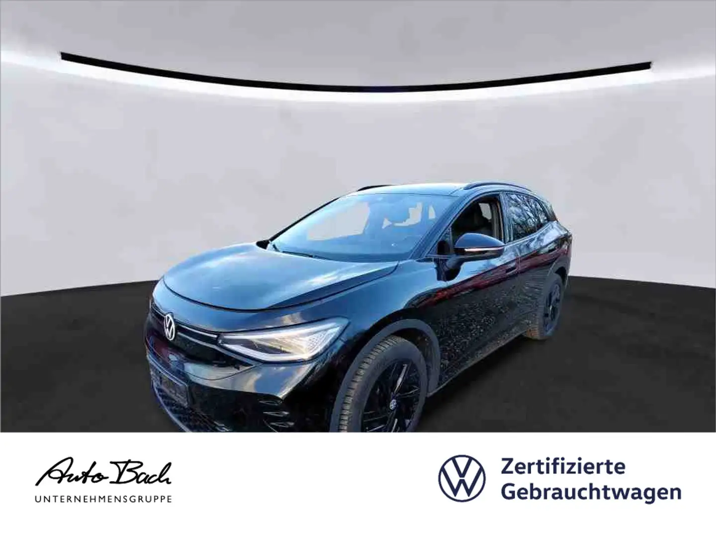 Volkswagen ID.4 GTX, AHK, Panoramadach, LED-Matrix, Navi, A Schwarz - 1