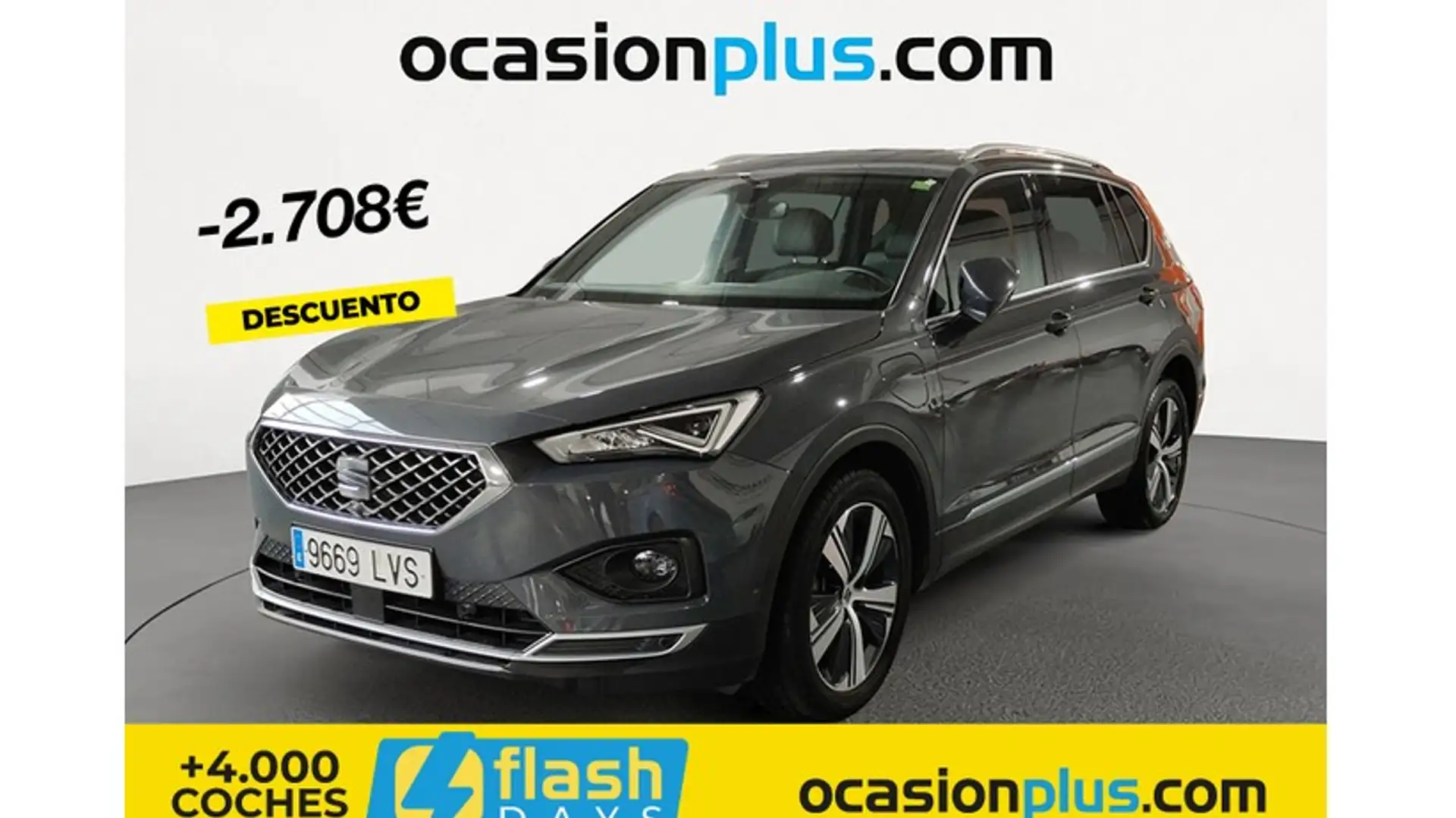 SEAT Tarraco 1.4 e-Hybrid Xcellence DSG Gris - 1