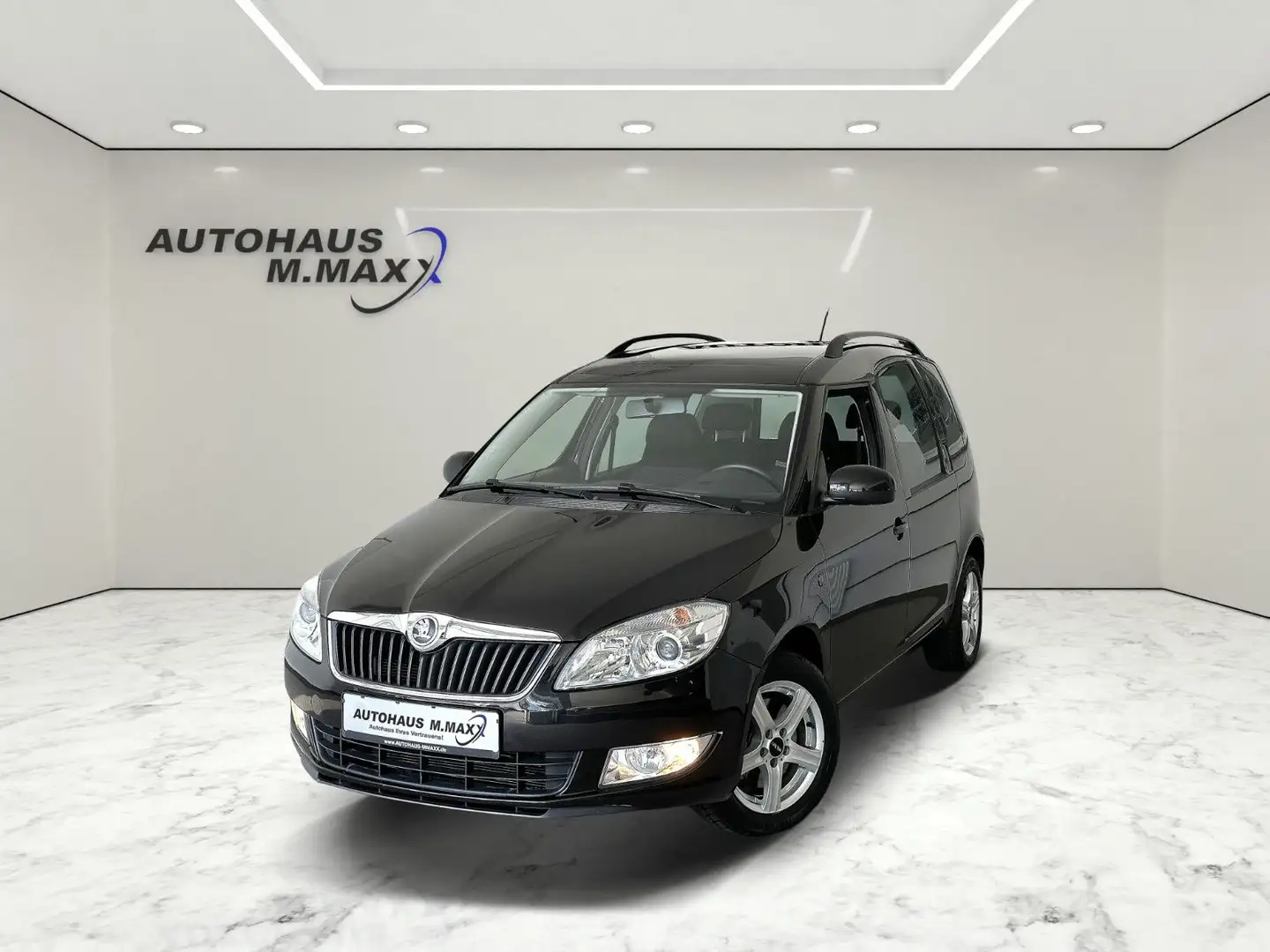 Skoda Roomster Ambition 1.Hand Pano AHK Sitzh. PDC Schwarz - 1