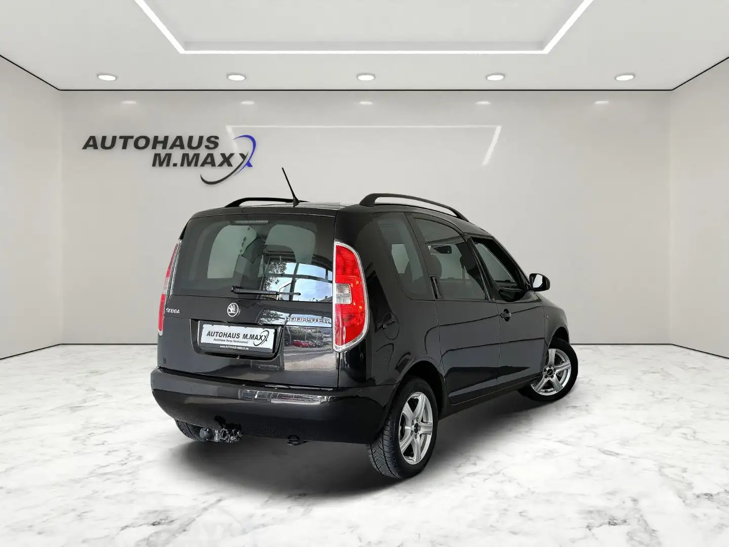 Skoda Roomster Ambition 1.Hand Pano AHK Sitzh. PDC Negro - 2