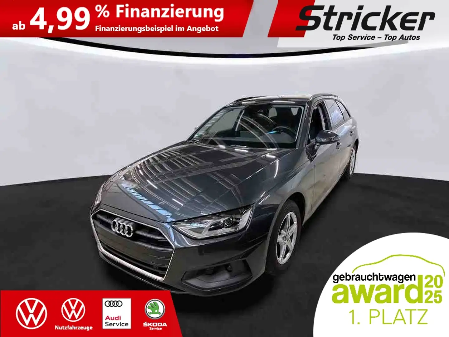Audi A4 Avant 35TDI S-Tronic 356,-ohne Anzahlung Navi Kam Grau - 1