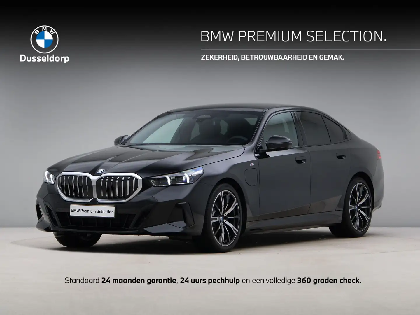 BMW 530 5 Serie 530e M Sport Edition Schwarz - 1