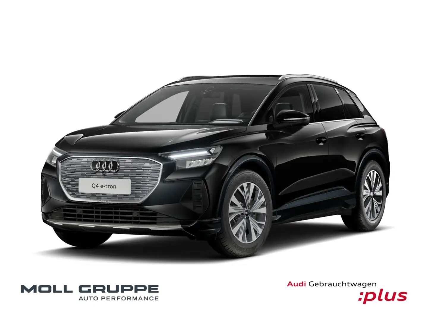 Audi Q4 e-tron Q4 55 e-tron quattro (AHK) ACC AHK AUT DYNLICHT Schwarz - 1