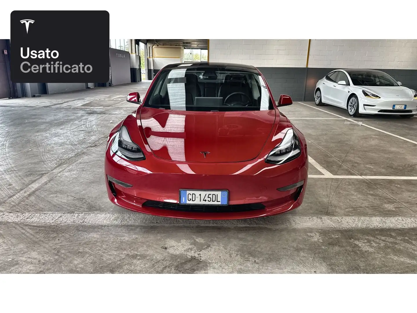Tesla Model 3 Long Range AWD Rood - 2