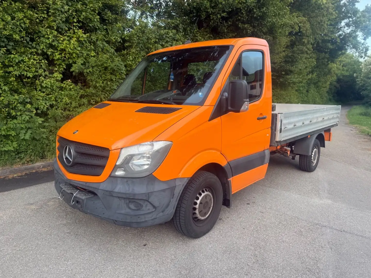 Mercedes-Benz Sprinter II Pritsche 313 CDI 1 HAND LANG 3,40 m Orange - 1