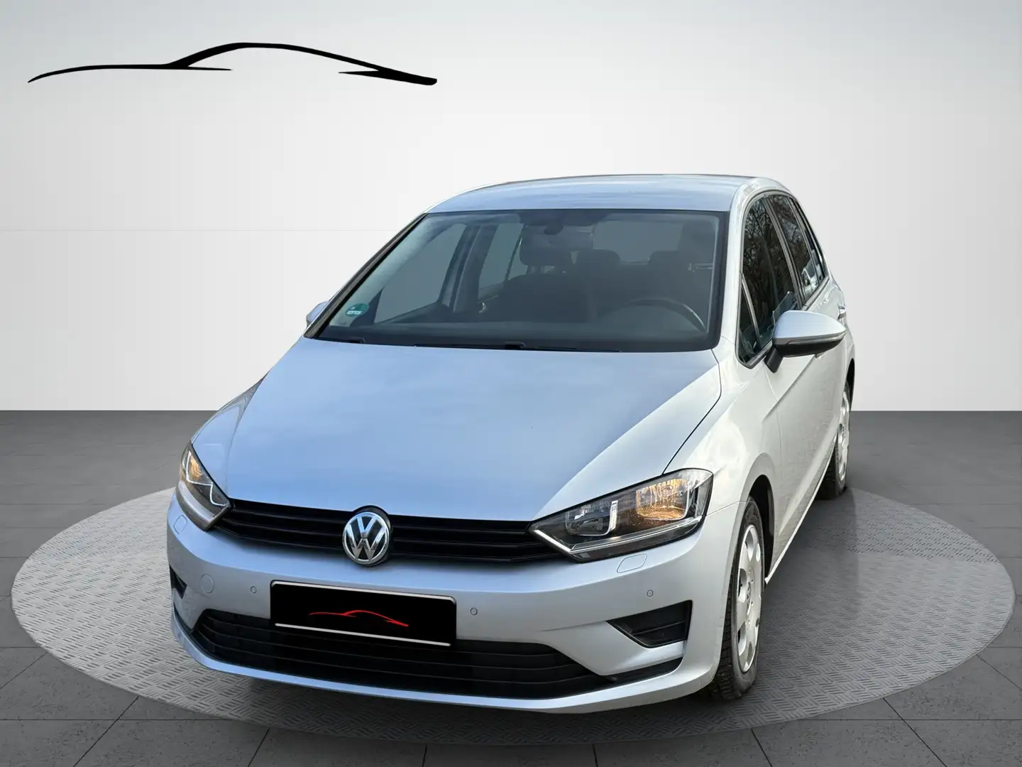 Volkswagen Golf Sportsvan Trendline BMT/Start-Stopp Silber - 1