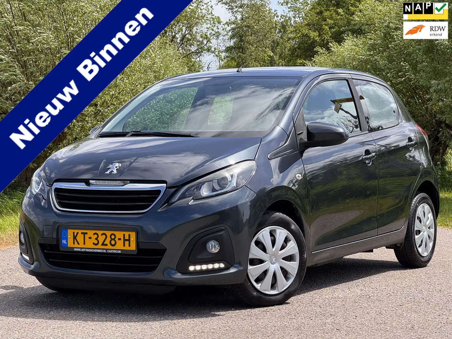 Peugeot 108 1.0 e-VTi Active 5Drs - Airco - Bluetooth - NAP - Gris - 1