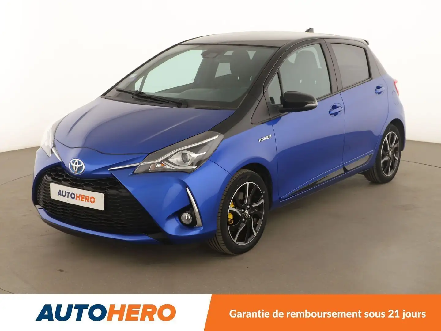 Toyota Yaris 1.5 Hybrid Collection Bleu - 1