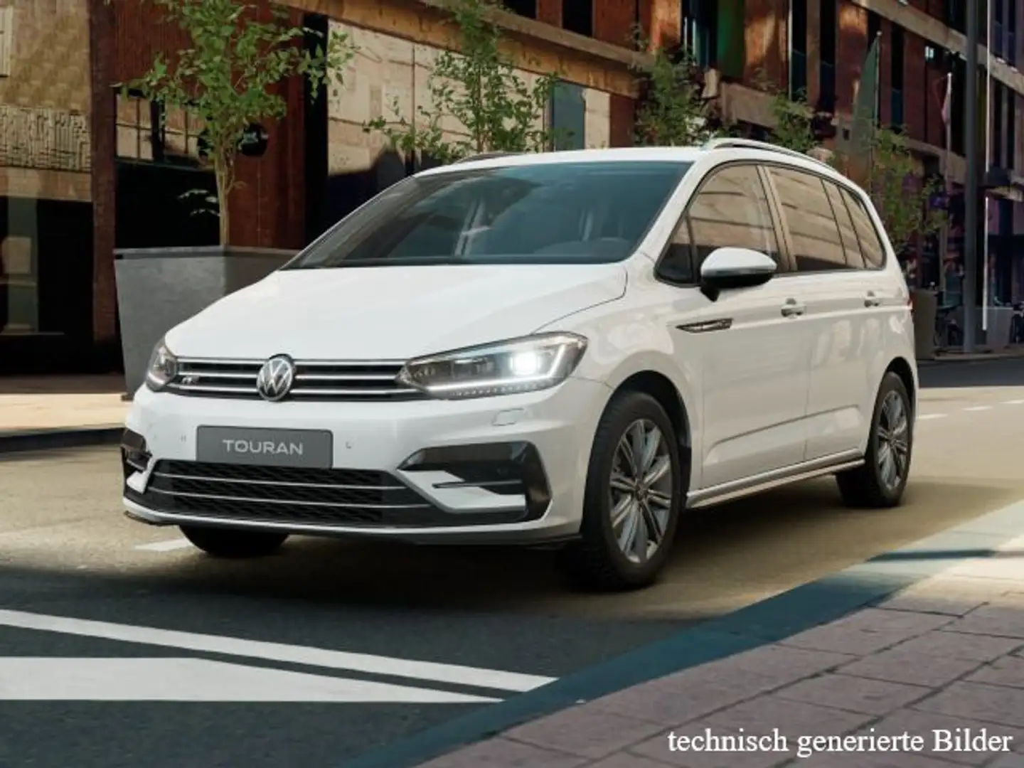 Volkswagen Touran 1.5 TSI Comfortline Weiß - 2