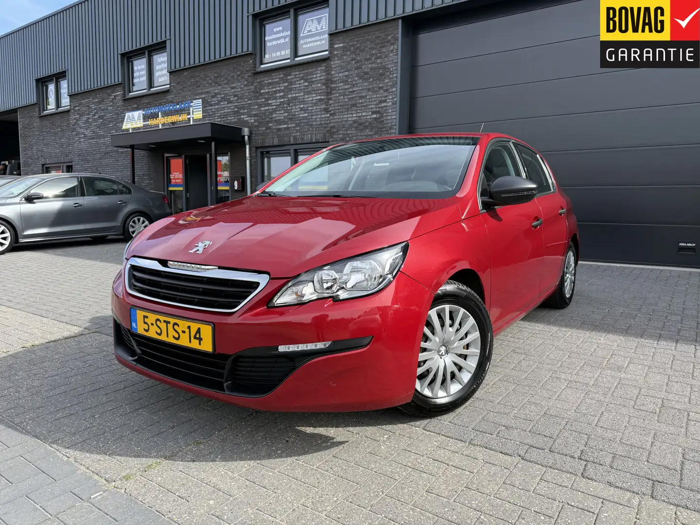 Peugeot 308 1.2 VTi Access | 12MND GARANTIE | AIRCO | CRUISE | Rojo - 1