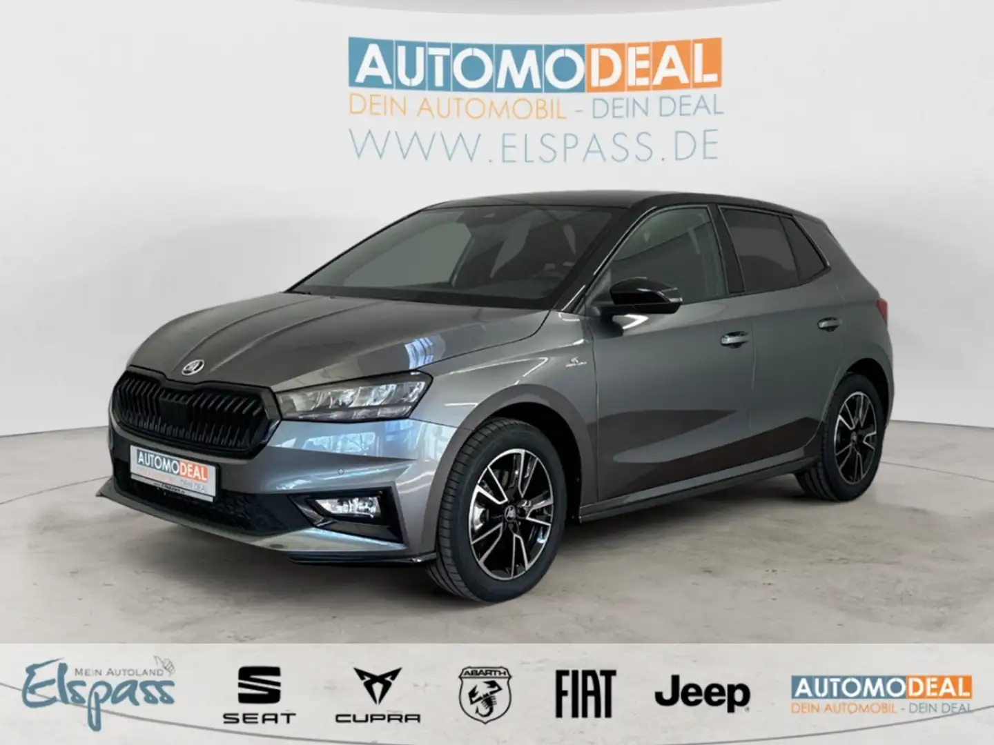 Skoda Fabia Monte Carlo LED KAMERA SITZ.HZG LENKRADHZG KEYLESS Grijs - 1