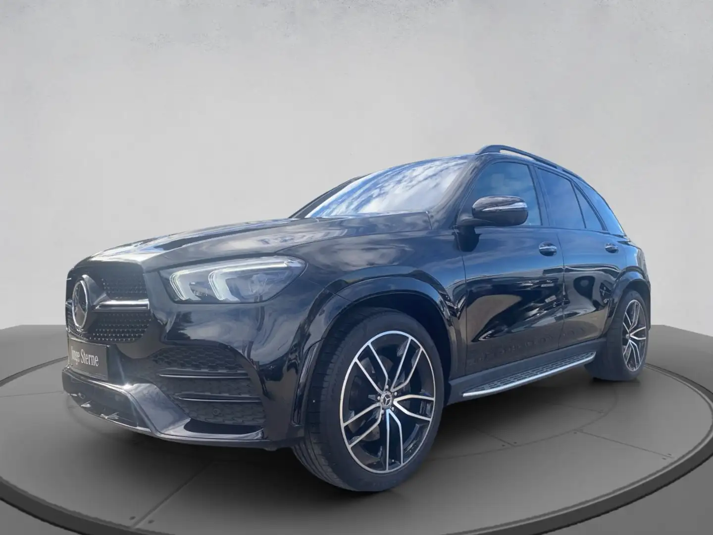 Mercedes-Benz GLE 400 d 4MATIC Stdhzg Klima Burm Shz Ambi eHeck Schwarz - 2