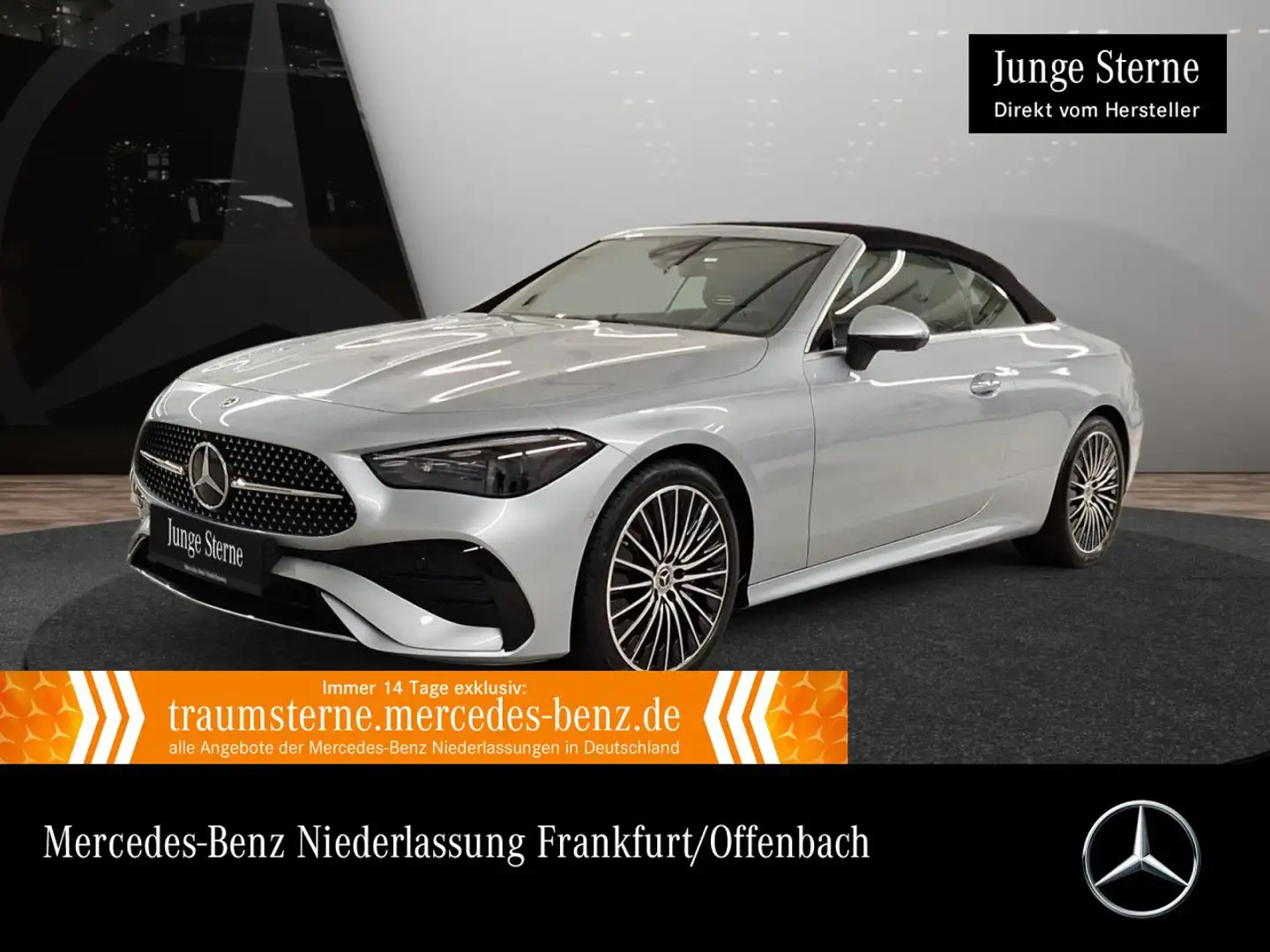 Mercedes-Benz CLE 200 AMG+360+BURMESTER+TOTW+KEYLESS+9G Silber - 1