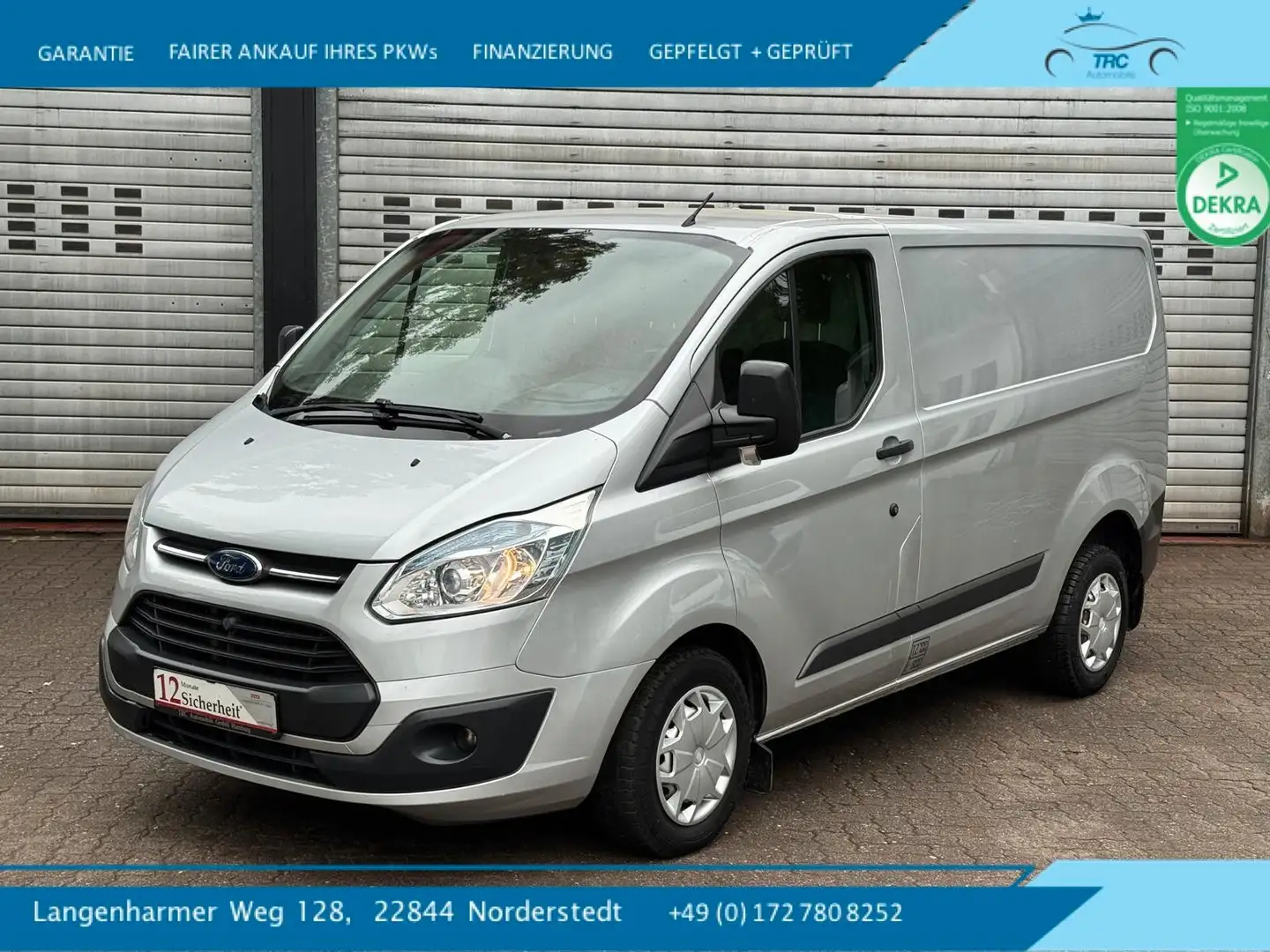 Ford Transit Custom Kasten 270 L1 Trend Plateado - 1