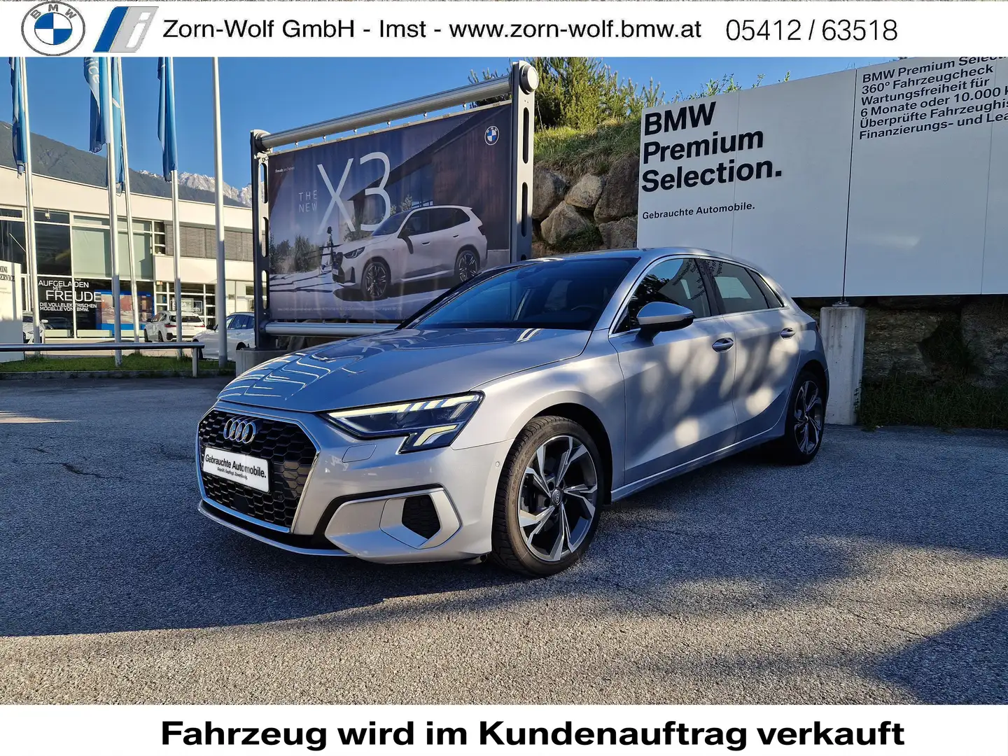 Audi A3 35 TDI advanced Grau - 1
