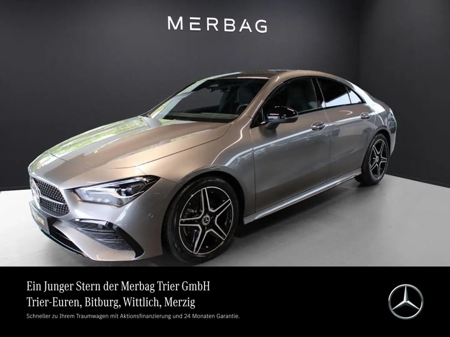 Mercedes-Benz CLA 200 *AMG Night KeyGo LED Kamera MBUX-Prem Grau - 1