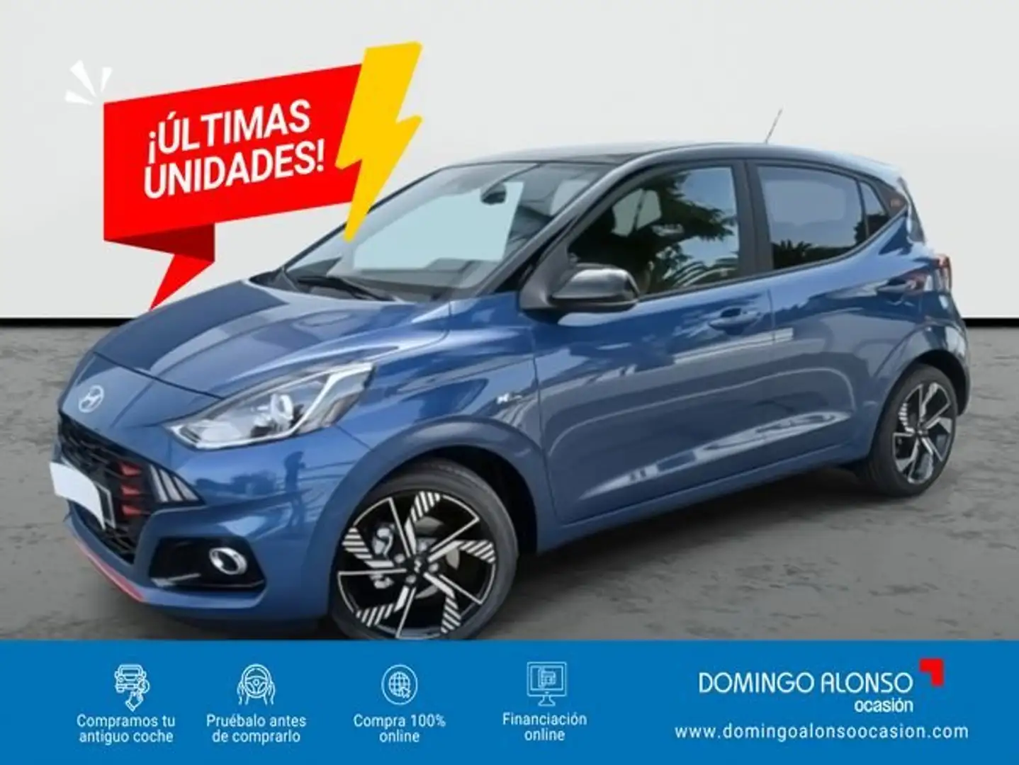 Hyundai i10 FL 1.2 MPi 58,1 kW (79 CV) MT5 2WD N Line MY25 Azul - 1