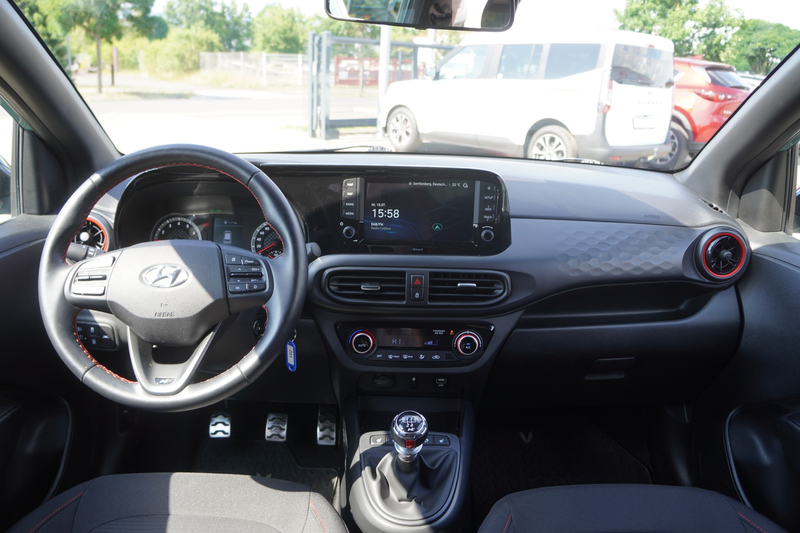 Hyundai i10 1.0 T-GDI N Line Navi Kamera Android Apple — photo 14