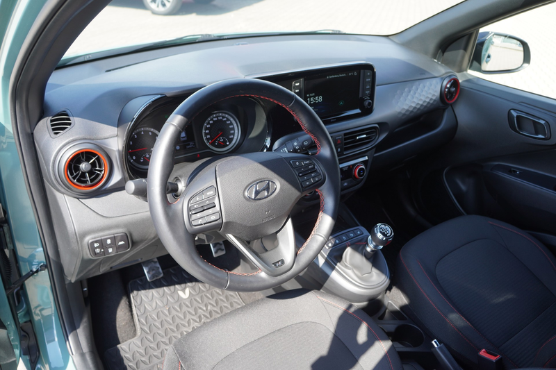 Hyundai i10 1.0 T-GDI N Line Navi Kamera Android Apple — photo 12