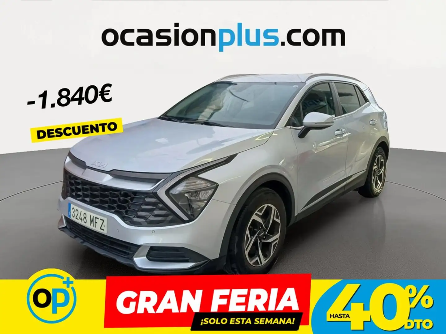 Kia Sportage 1.6 T-GDi Concept 150 Gris - 1